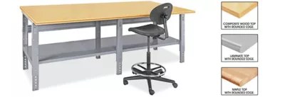 Jumbo Industrial Packing Tables in Stock ULINE