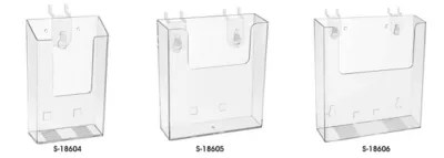 Slatwall Acrylic Brochure Holders in Stock ULINE.ca