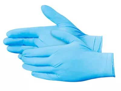 KimberlyClark® Blue Nitrile Gloves in Stock ULINE