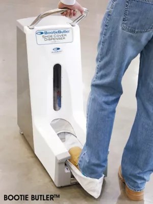 Bootie Butler™, Automatic Shoe Cover Dispenser in Stock ULINE.ca