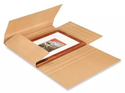 Jumbo Kraft Easy Fold Mailers in Stock ULINE