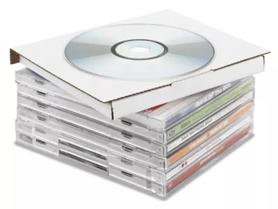 CD Jewel Case Mailers, CD Mailer Boxes in Stock Uline