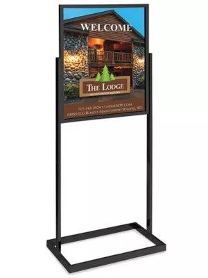 Standing Sign, Floor Standing Sign Holders in Stock ULINE.ca