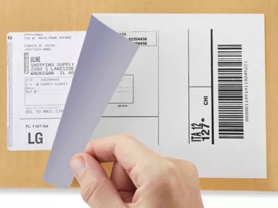 Blockout Laser Labels in Stock ULINE