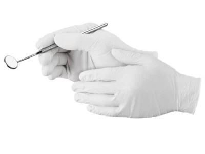 Uline White Exam Grade Nitrile Gloves in Stock ULINE