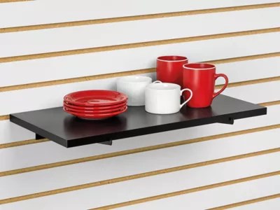 Slatwall Shelves, Wood Slatwall Shelving in Stock ULINE.ca