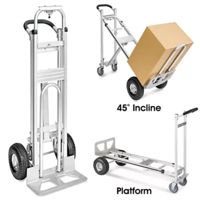 3-In-1 Hand Trucks in Stock - ULINE