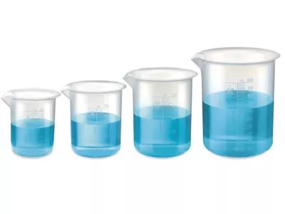 Beakers, Plastic Science Beakers, Graduated Beakers in Stock ULINE