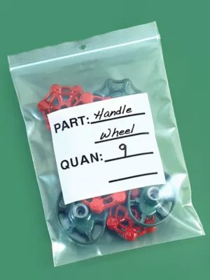 Uline Parts Bags with Hang Holes in Stock ULINE