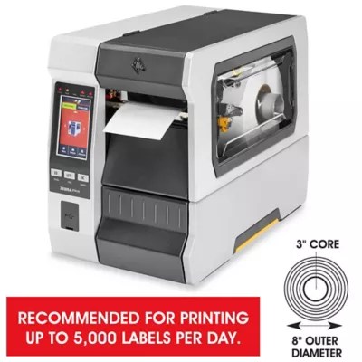 Zebra ZT610 Industrial Barcode Printer in Stock ULINE