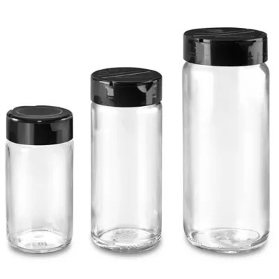 Glass Spice Jars, Glass Spice Bottles in Stock ULINE