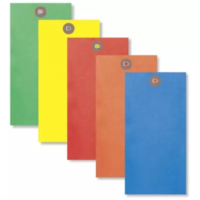 Tyvekᴹᴰ Étiquettes colorées en stock ULINE.ca