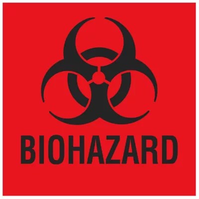 Biohazard Labels in Stock ULINE