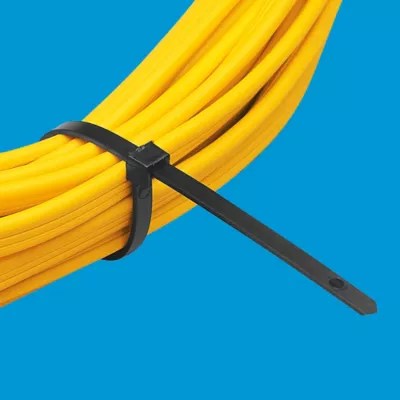 UV Resistant Cable Ties, Black UV Zip Ties in Stock ULINE