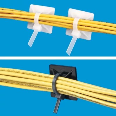 Adhesive Cable Tie Mounts, Cable Tie Mounts in Stock ULINE.ca