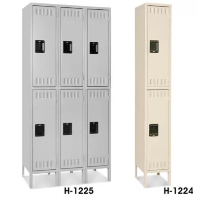 Uline Double Tier Lockers in Stock ULINE