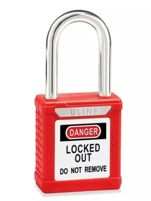 Uline Lockout Padlocks in Stock ULINE.ca