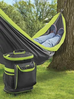 Cooler and Hammock Combo in Stock ULINE