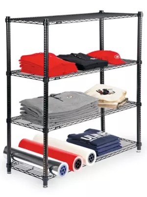 Black Wire Shelving in Stock ULINE