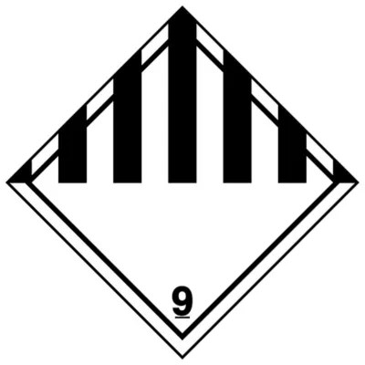 Labels Class 9 Misc Hazardous Material in Stock ULINE