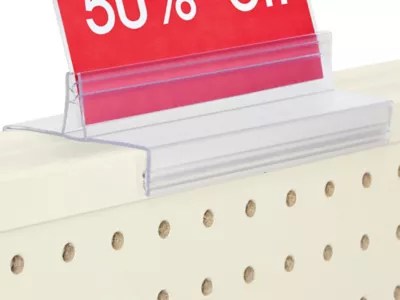 Portaletreros para Góndola en Existencia ULINE