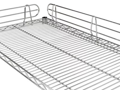 Stainless Steel Wire Shelving Ledges in Stock ULINE.ca