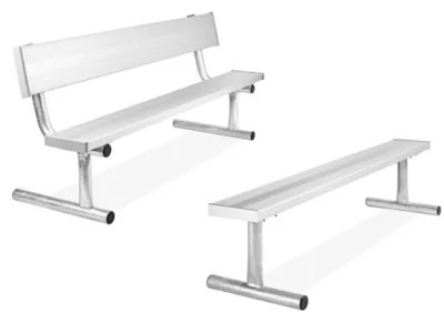 Aluminum Bench in Stock ULINE