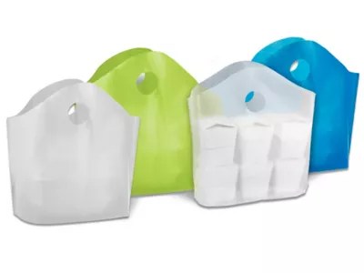 Take Out Bags, Carry Out Bags, Plastic Carry Out Bags in Stock ULINE