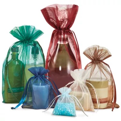 Organza Bags, Organza Gift Bags, Organza Favor Bags in Stock ULINE.ca