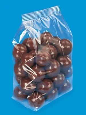 Gusseted Cellophane Bags, Gusseted Polypropylene Bags in Stock ULINE