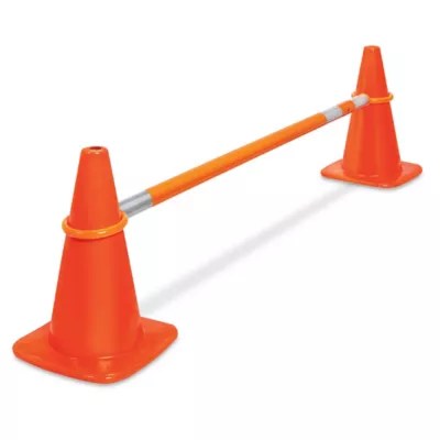 Traffic Cone Bars, Retractable Cone Bars in Stock ULINE