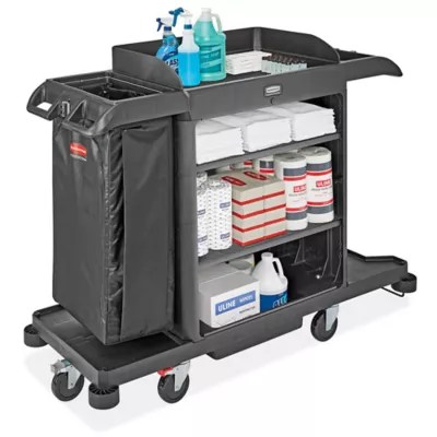 Housekeeping Carts, Hotel Carts in Stock ULINE.ca