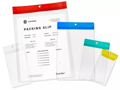 Plastic Tag Holders, Vinyl Tag Protectors in Stock ULINE