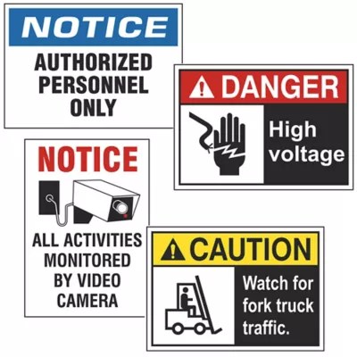Workplace Signs in Stock Uline.ca