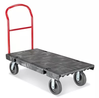 Rubbermaid® Plastic Platform Trucks in Stock ULINE