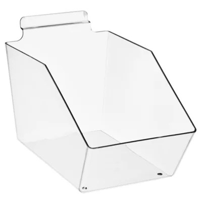 Slatwall Acrylic Bins in Stock ULINE