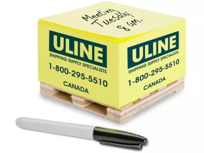 Pallet Notes in Stock ULINE.ca