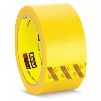 3M 373 Carton Sealing Tape 2" x 55 yds, Yellow S10158Y Uline