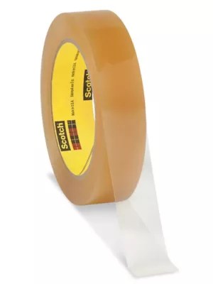 3M 483 Polyethylene Film Tape 1" x 36 yds, Clear S10239C Uline