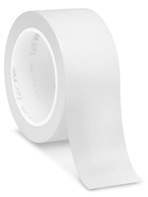 3M 471 Vinyl Tape 2" x 36 yds, White S10254W Uline