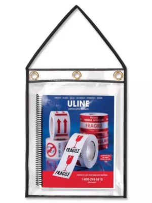 Deluxe Job Ticket Holders 11 x 14", Black S10509BL Uline