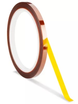 Kapton® Cinta Grosor 1 Mil, 1/4" x 36 yardas S10518 Uline