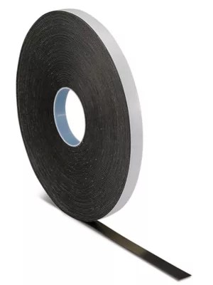 Uline Industrial DoubleSided Foam Tape 3/4" x 36 yds, Black S