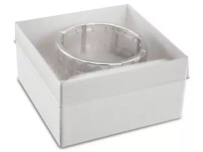 Clear Top Jewelry Boxes 4 x 4 x 2" S10583 Uline