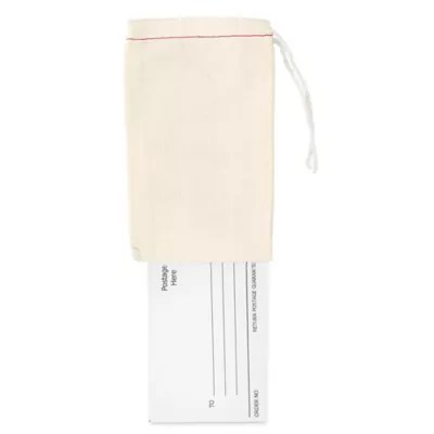 Cloth Mailing Bags with Tag 3 x 5" S1070 Uline