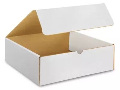 12 x 12 x 4" White Literature Mailers S11244 Uline