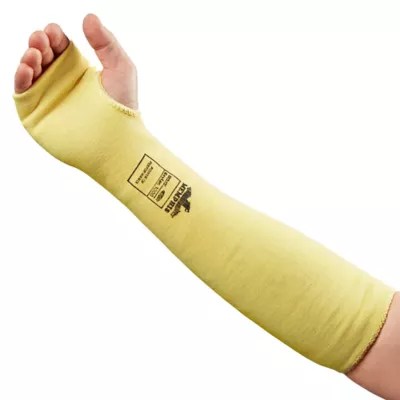 Kevlar® Cut Resistant Sleeve with Thumbhole 18" S11432 Uline