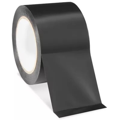 Uline Industrial Vinyl Safety Tape 3" x 36 yds, Black S11642 Uline