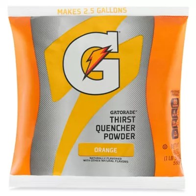 Gatorade® Powder 2.5 Gallon, Orange S11721OC Uline