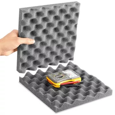 Convoluted Foam Sets 10 x 10 x 2" S11751 Uline